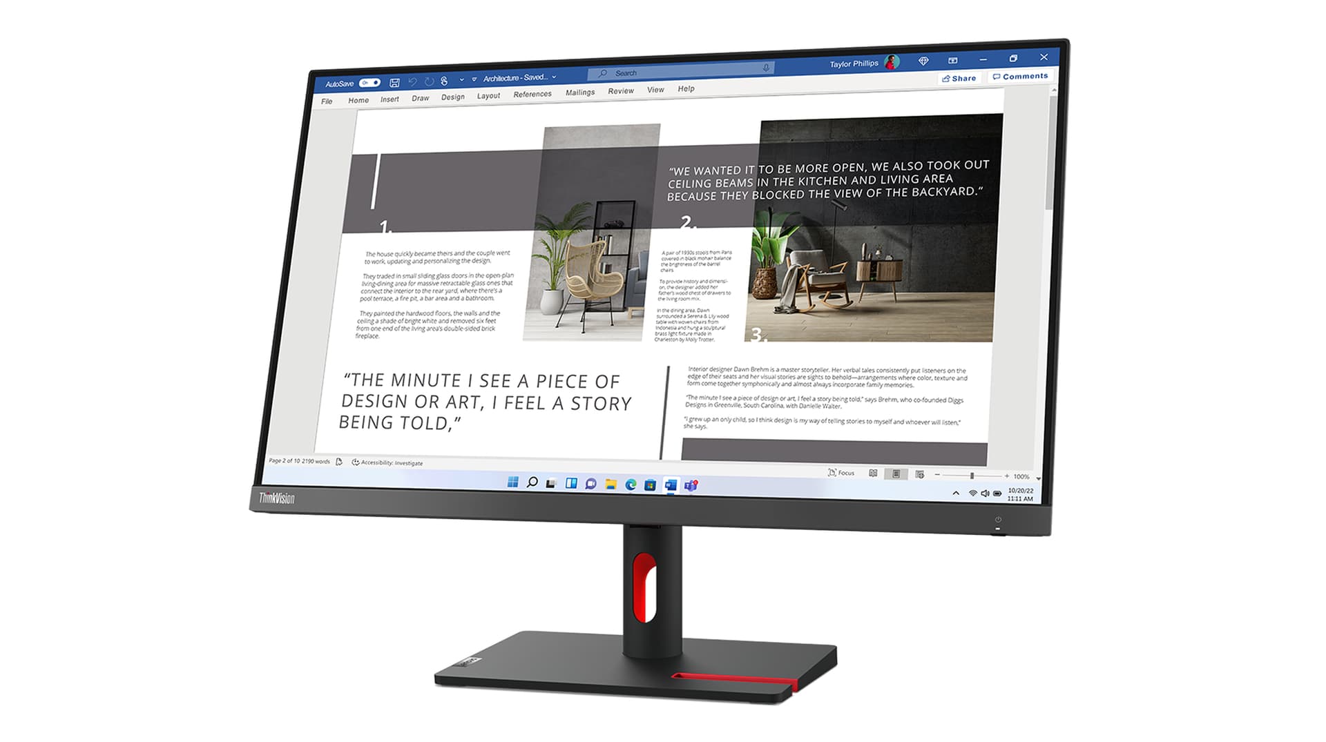 Lenovo ThinkVision S27i-30, miniatura 7