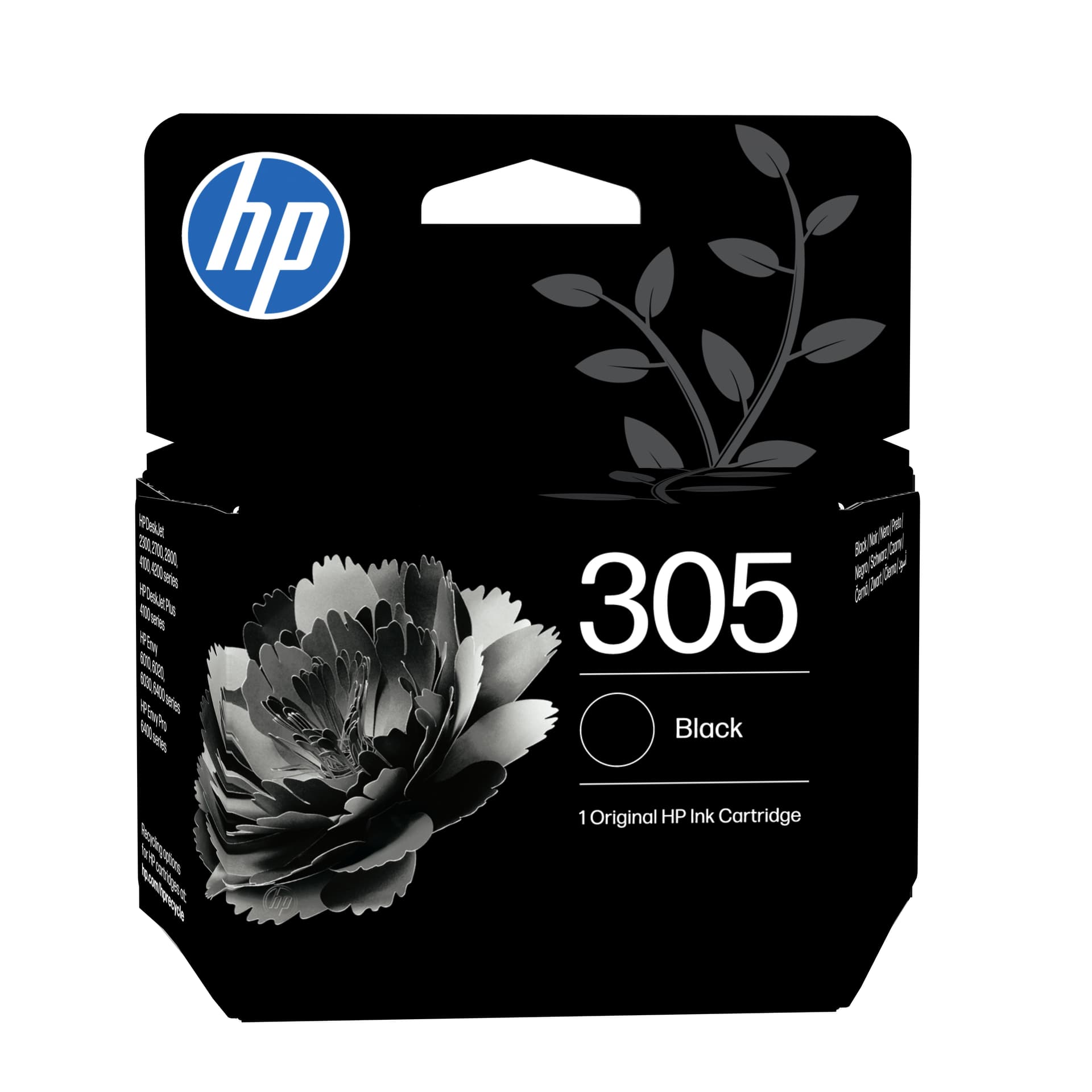 HP Tinteiro Original 305 Preto, miniatura 1