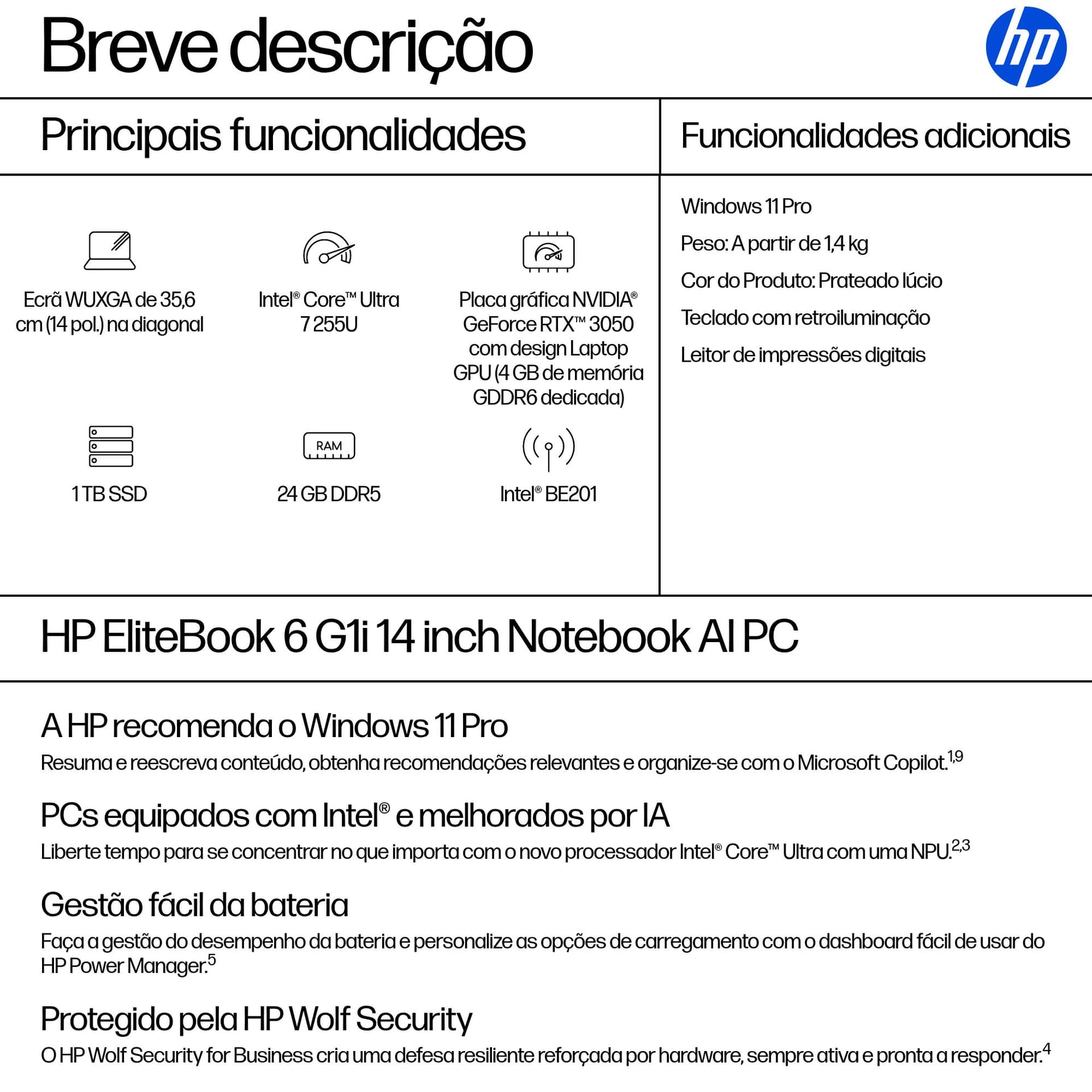 HP EliteBook 6 G1i AI PC — miniatura 4