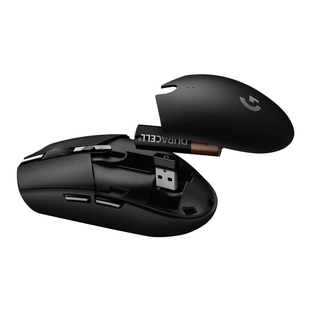 Logitech G G305 - Rato - óptico - 6 botões - sem fios - 2.4 GHz - receptor sem fio USB - preto — miniatura 7