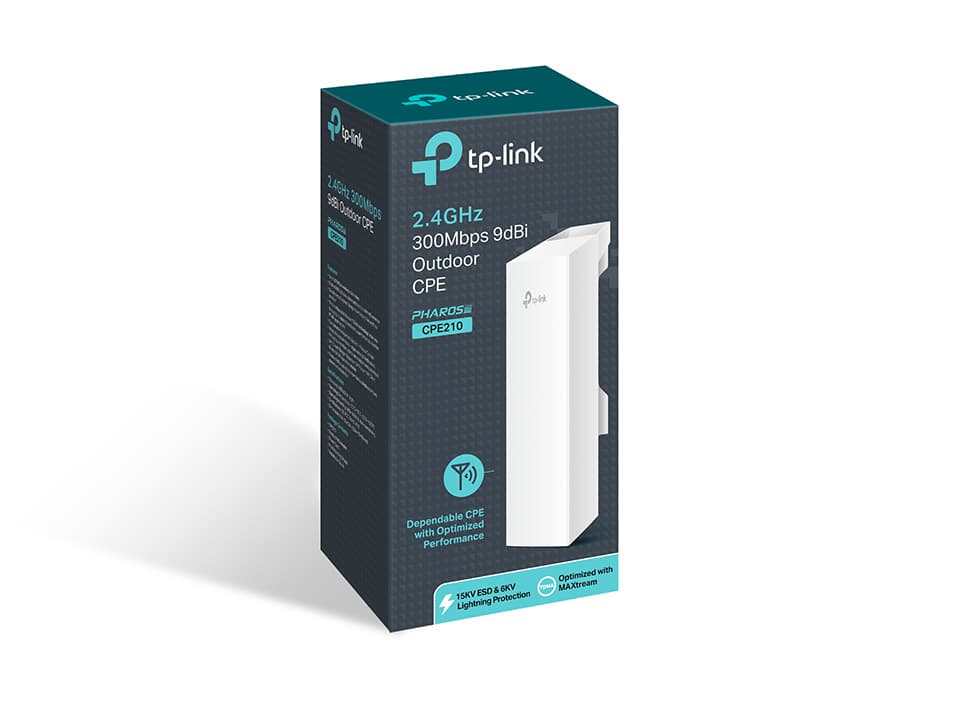 TP-Link 2.4GHz 300Mbps 9dBi Outdoor CPE, miniatura 4