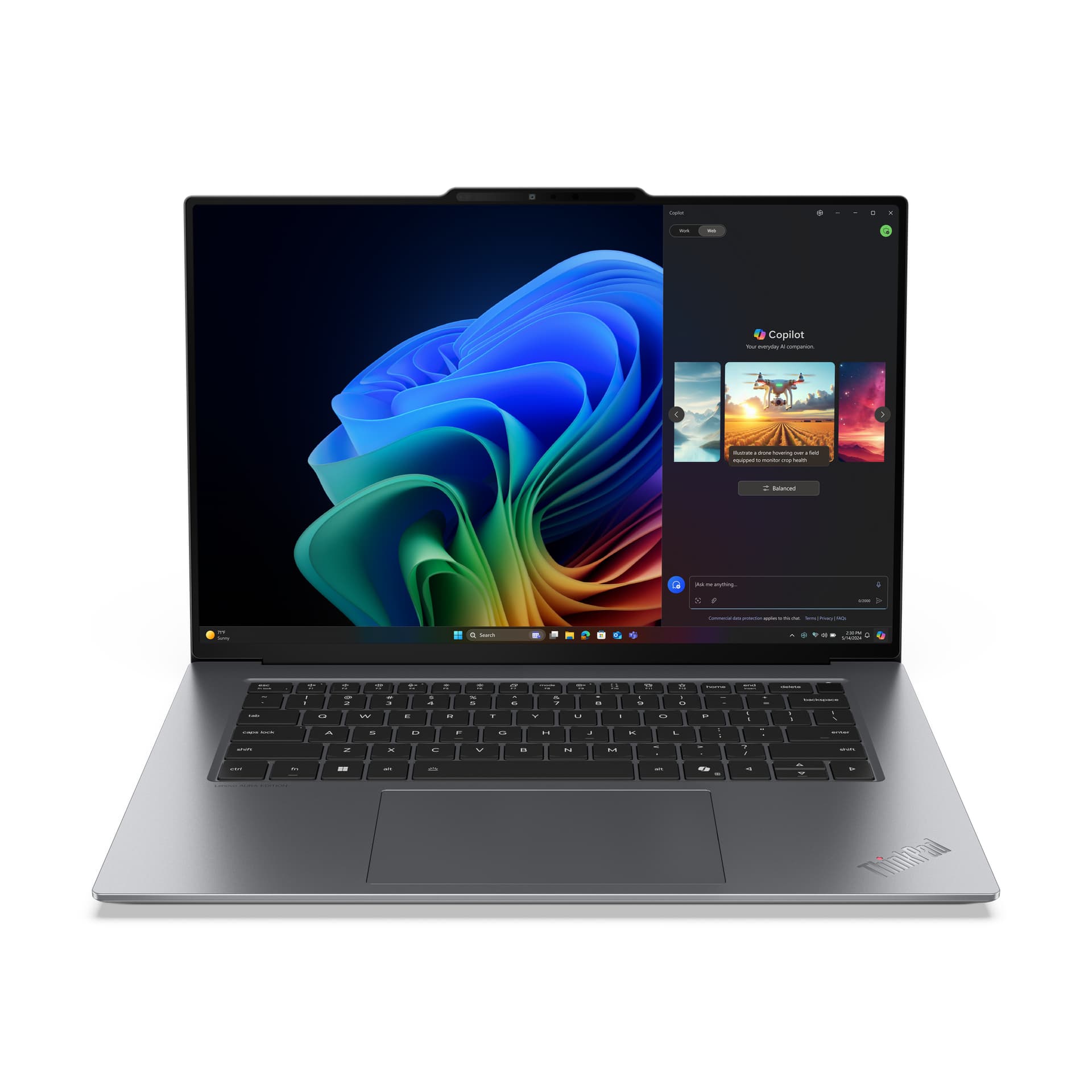 Lenovo ThinkPad X9-15 Gen 1 Aura Edition Copilot+ PC — miniatura 1