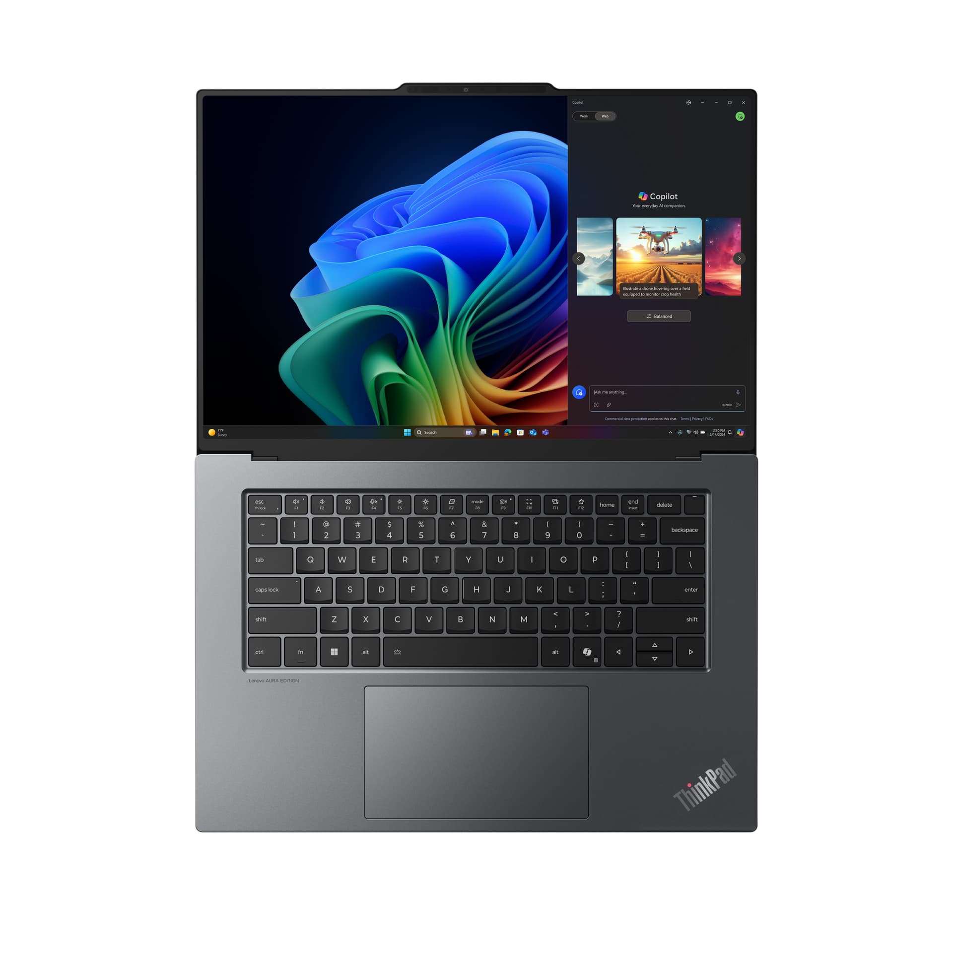 Lenovo ThinkPad X9-15 Gen 1 Aura Edition Copilot+ PC — miniatura 10