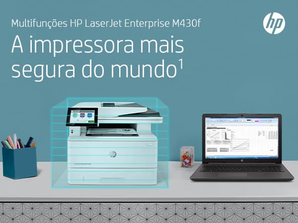 HP LaserJet Enterprise M430f Multifunction Preto e branco Impressora, Apenas Ethernet; Copiadora, Scanner — miniatura 13