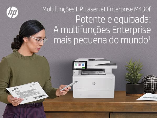 HP LaserJet Enterprise M430f Multifunction Preto e branco Impressora, Apenas Ethernet; Copiadora, Scanner — miniatura 15