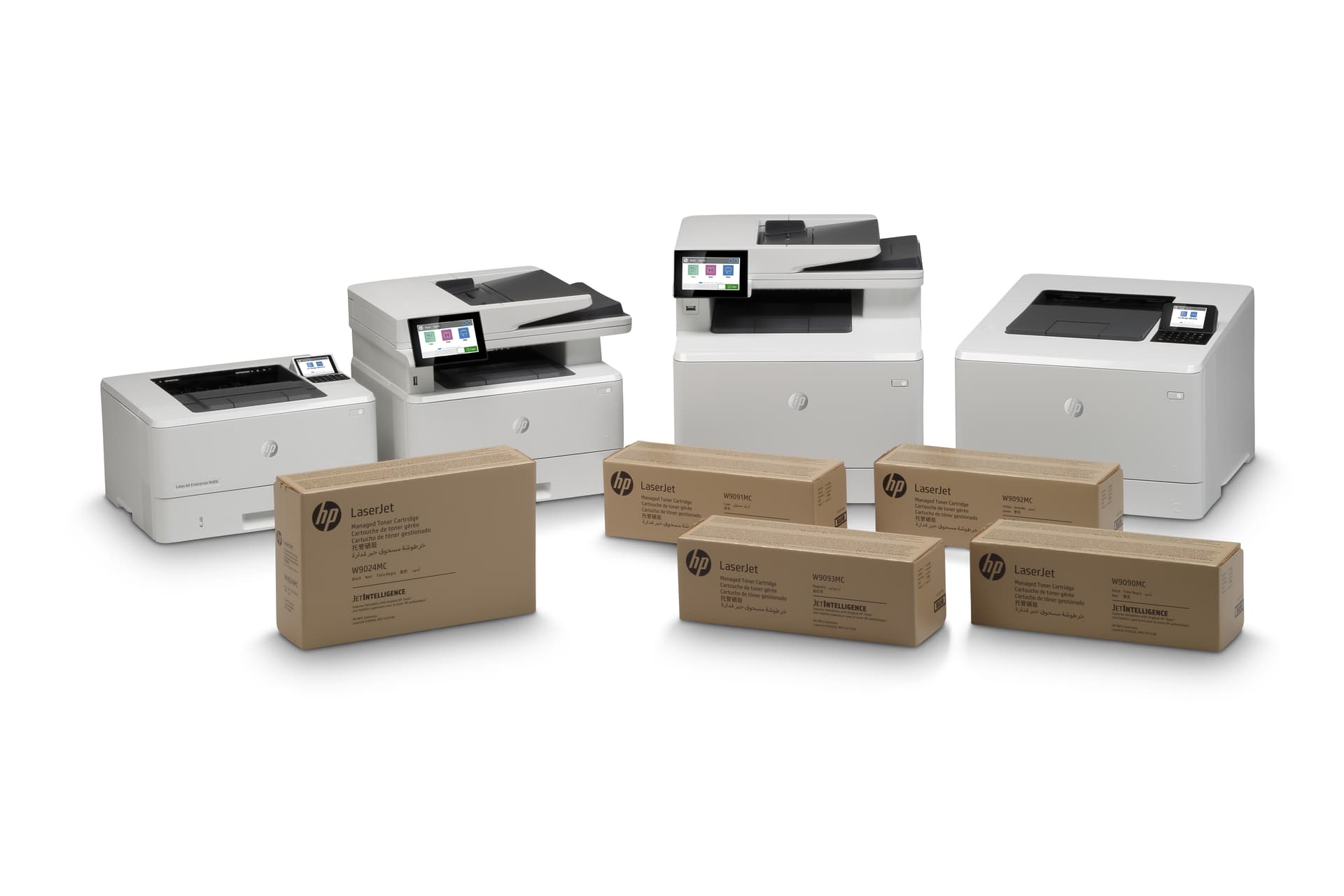 HP LaserJet Enterprise M430f Multifunction Preto e branco Impressora, Apenas Ethernet; Copiadora, Scanner — miniatura 19
