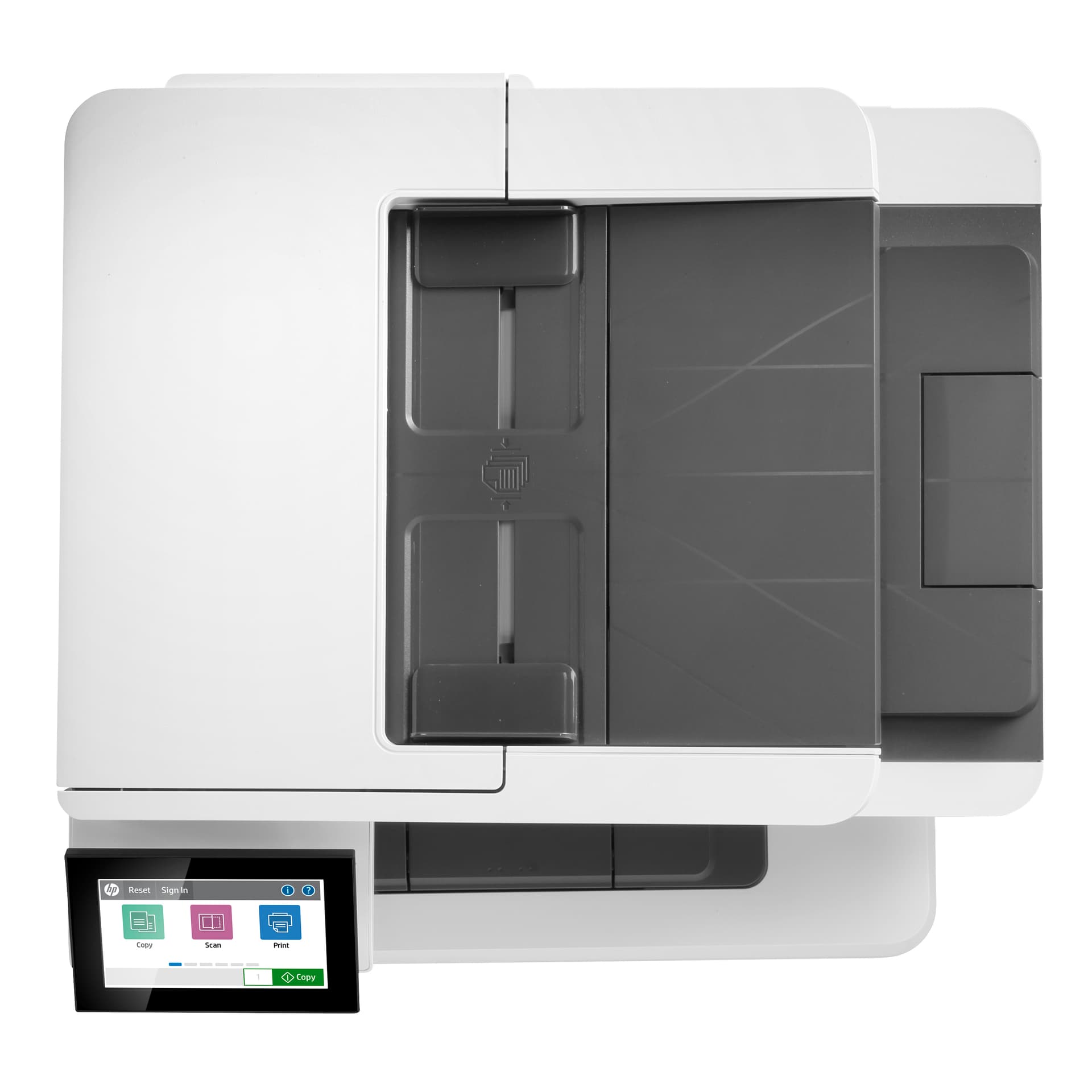 HP LaserJet Enterprise M430f Multifunction Preto e branco Impressora, Apenas Ethernet; Copiadora, Scanner — miniatura 22