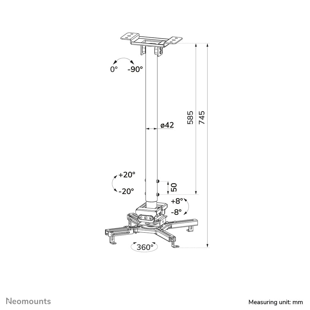 Neomounts CL25-550BL1, miniatura 17