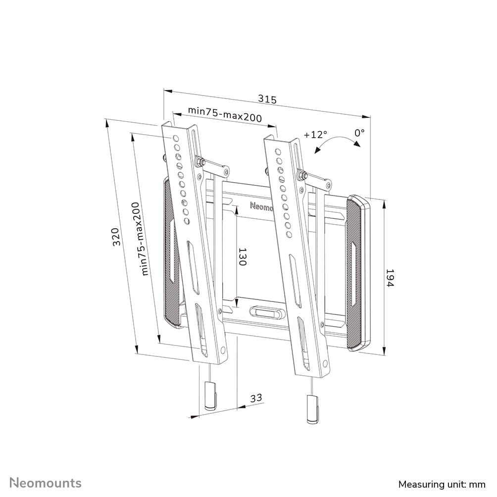 Neomounts WL35-550BL12 — miniatura 19