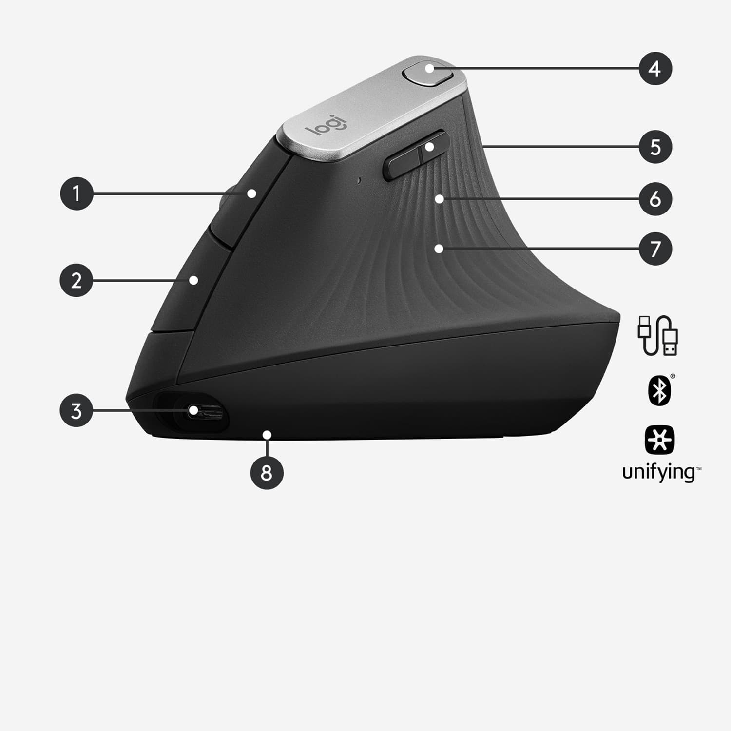 Logitech MX Vertical — miniatura 6