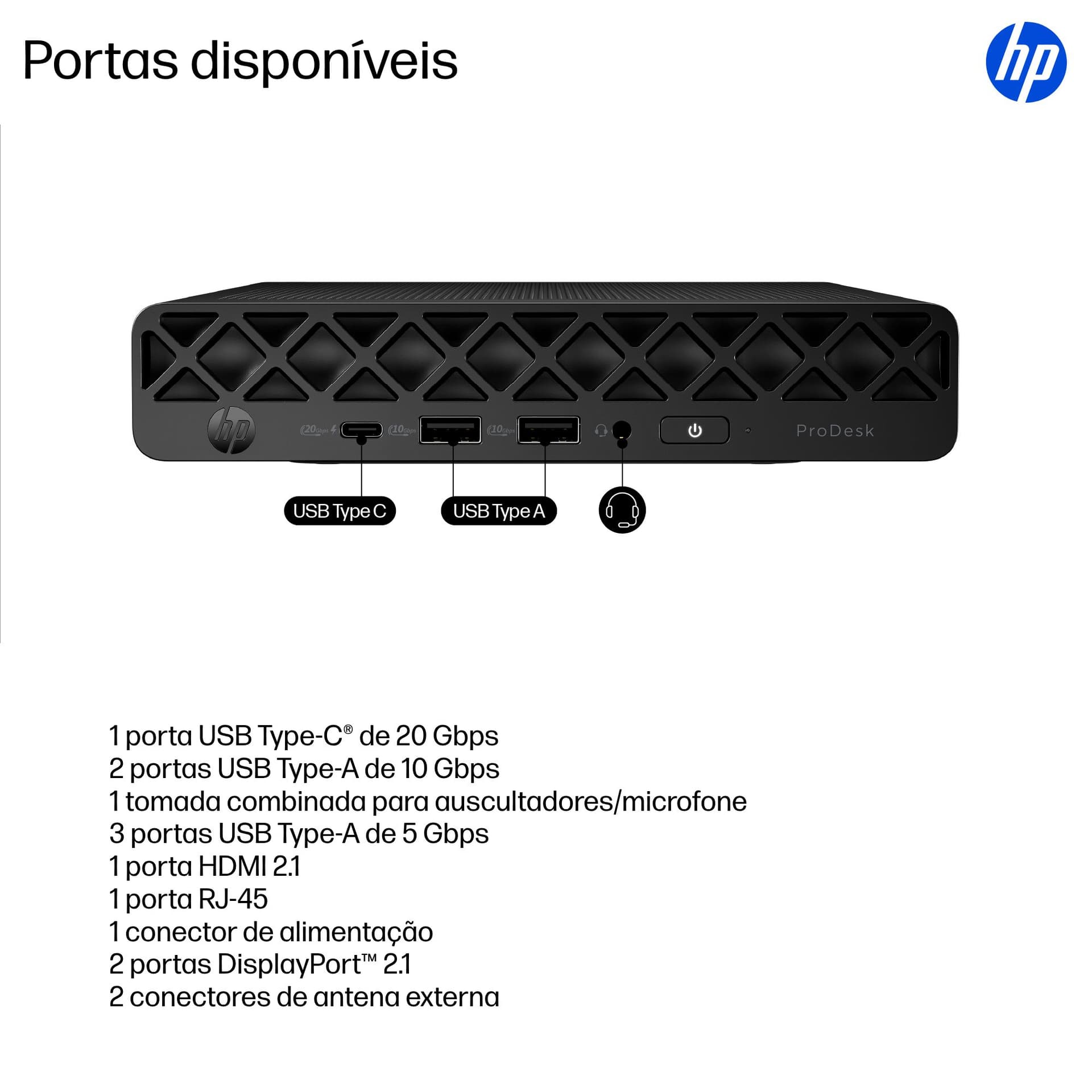 HP ProDesk 4 Mini G1i Desktop AI PC — miniatura 4