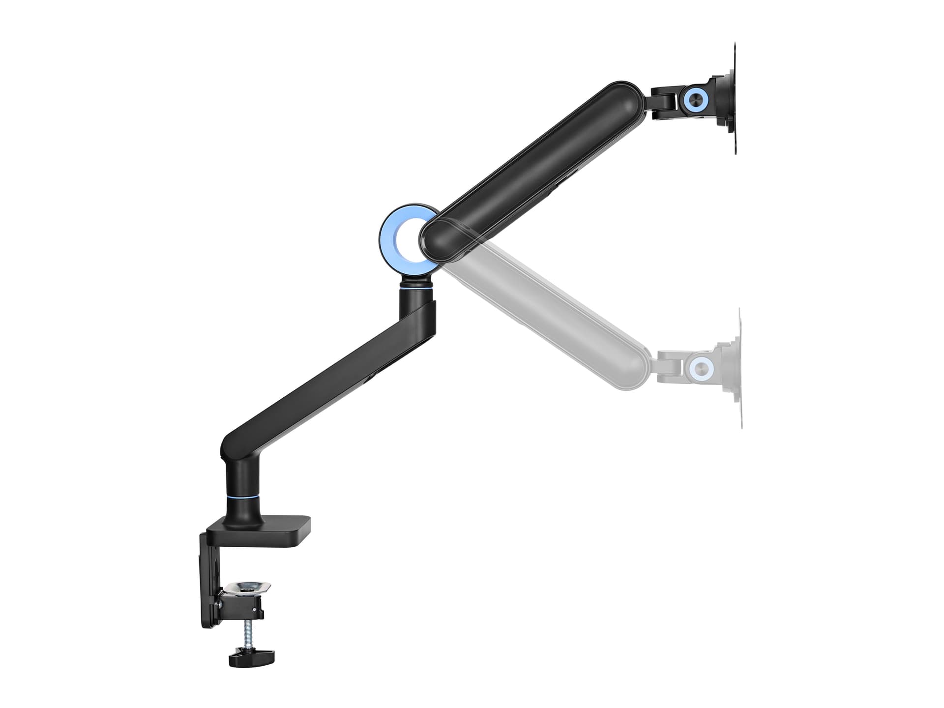 Equip Suporte de montagem de secretária para monitor Premium 17“-35”, preto — miniatura 3