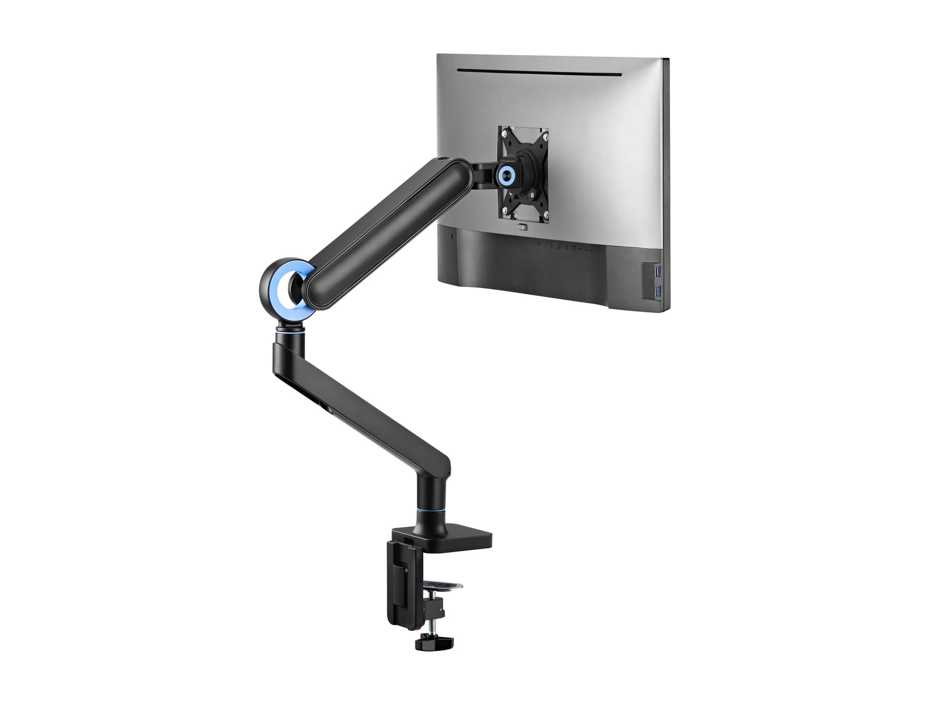 Equip Suporte de montagem de secretária para monitor Premium 17“-35”, preto — miniatura 5