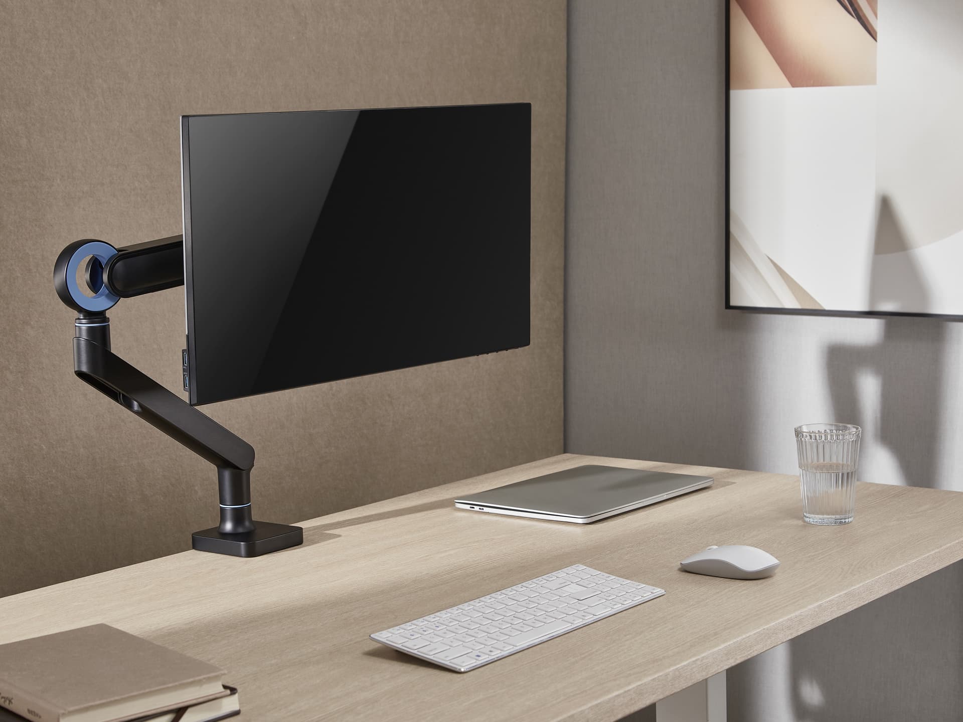 Equip Suporte de montagem de secretária para monitor Premium 17“-35”, preto — miniatura 9