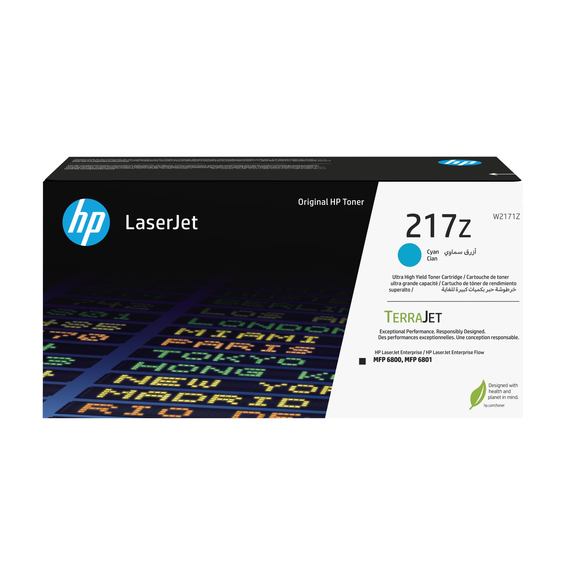 HP Toner LaserJet Original Ciano 217Z de Rendimento Ultra Elevado, miniatura 1
