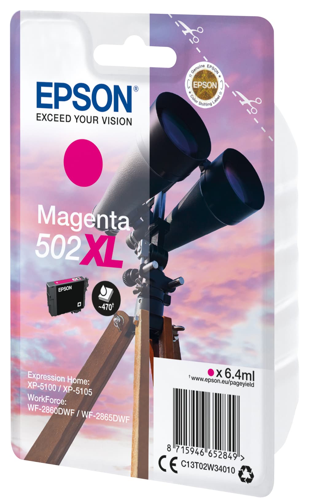 Epson Singlepack Magenta 502XL Ink, miniatura 7