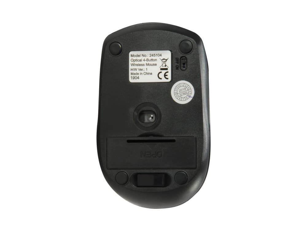 EQUIP LIFE RATO WIRELESS BLACK 1600 DPI — miniatura 4