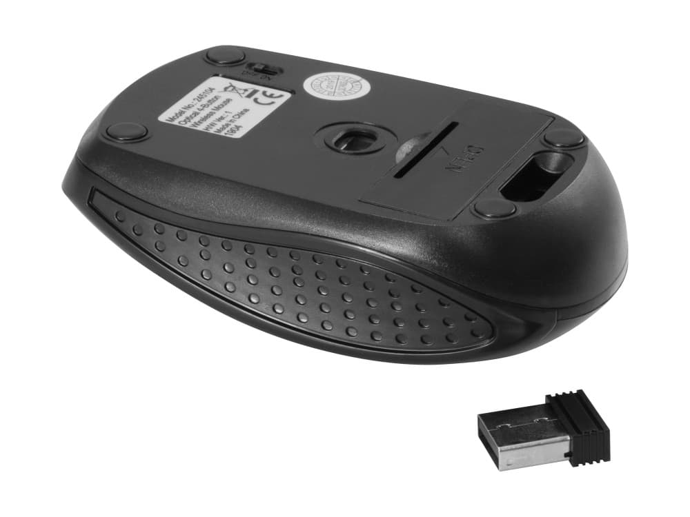 EQUIP LIFE RATO WIRELESS BLACK 1600 DPI — miniatura 5