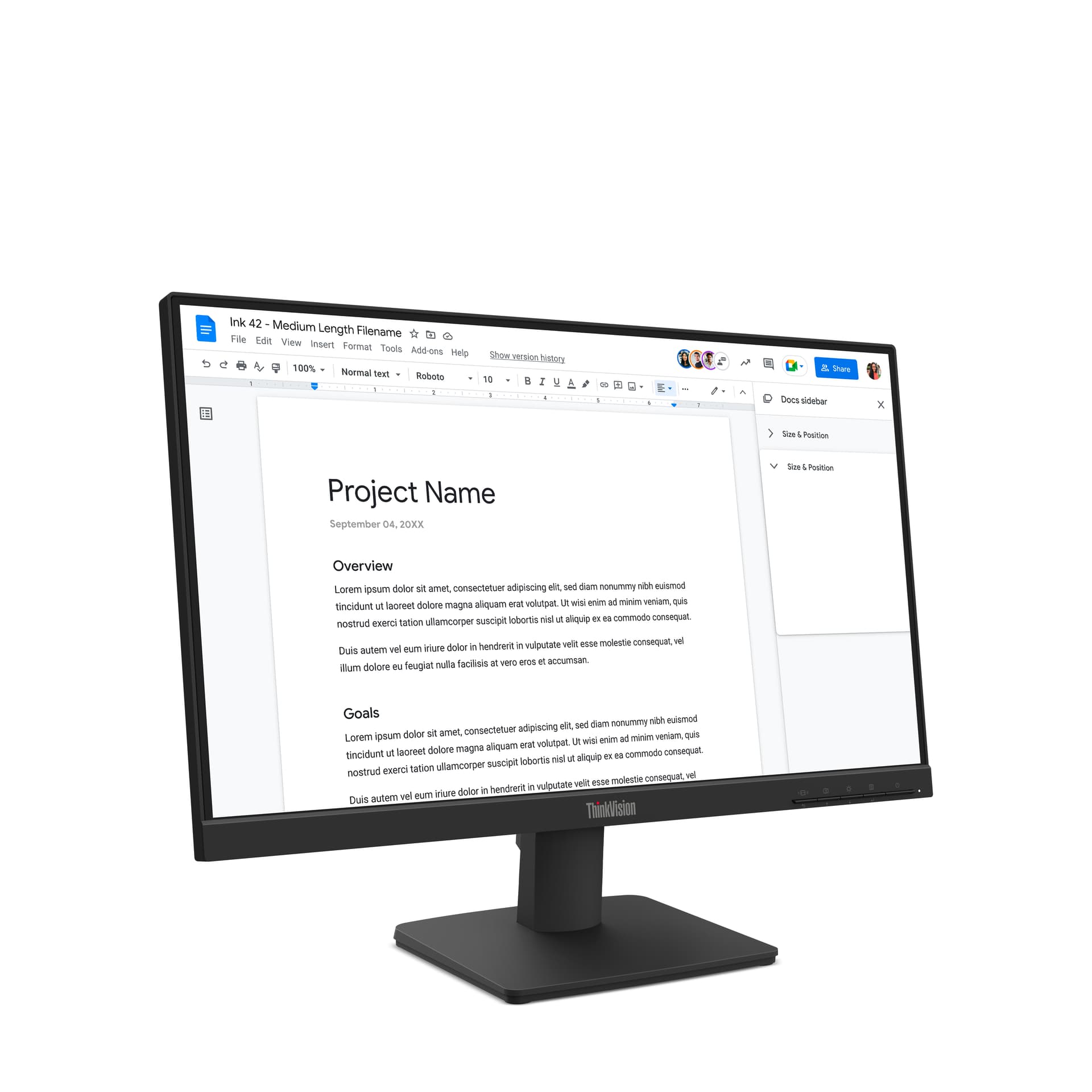 Lenovo ThinkVision S22-4e Monitor — miniatura 3