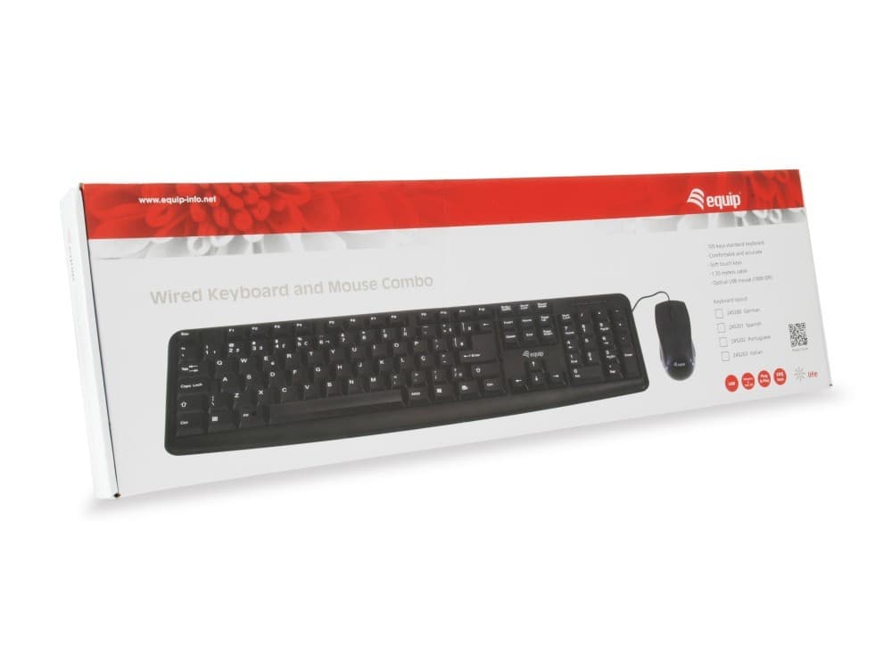 EQUIP LIFE TECLADO & RATO C/ FIOS USB — miniatura 5