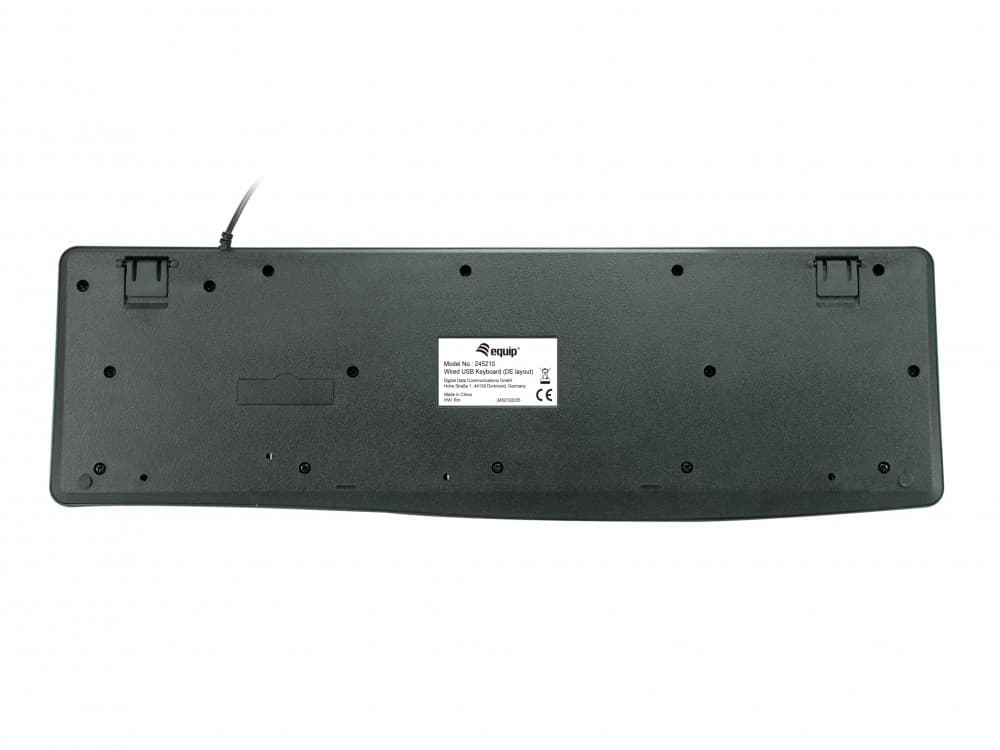 EQUIP LIFE TECLADO STANDARD 105 TECLAS USB BLACK — miniatura 4