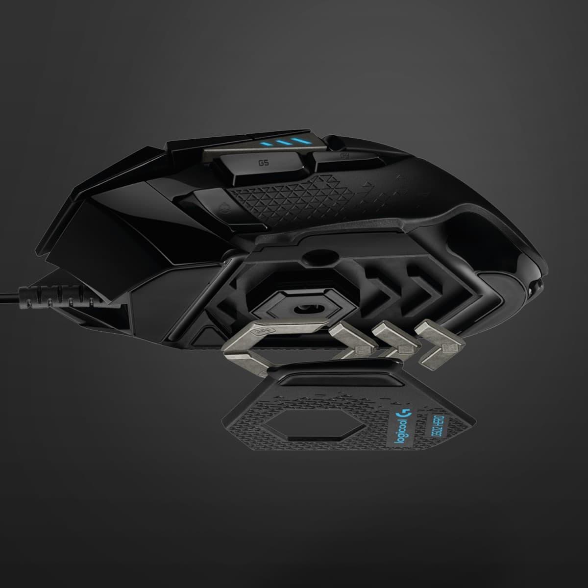 Logitech Gaming Mouse G502 (Hero) - Rato - óptico - 11 botões - com cabo - USB — miniatura 4