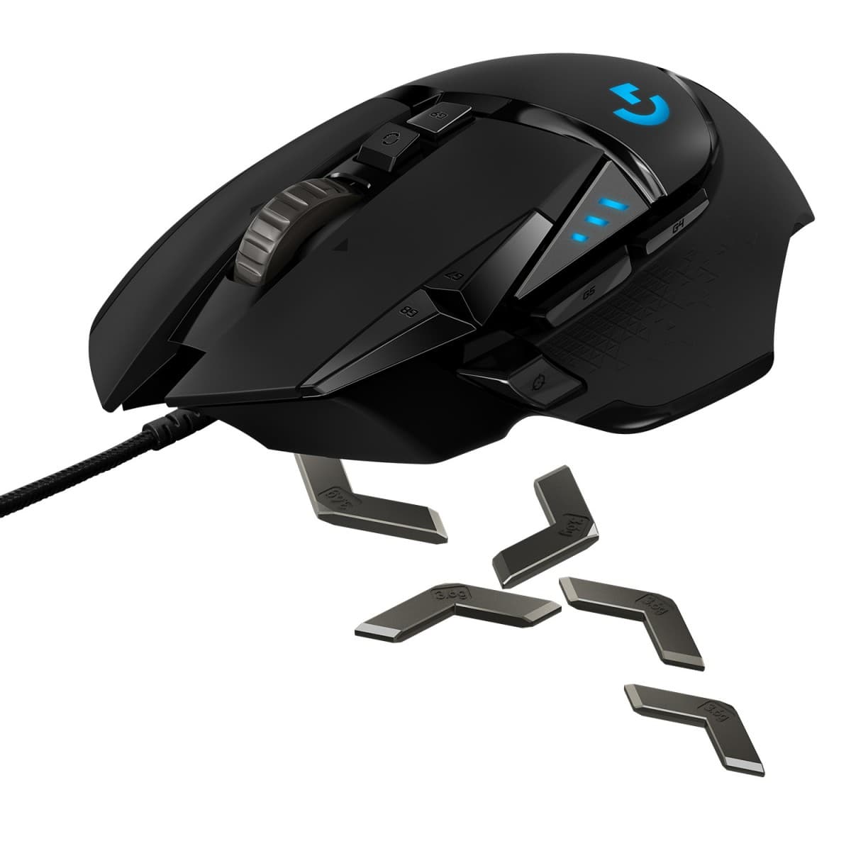Logitech Gaming Mouse G502 (Hero) - Rato - óptico - 11 botões - com cabo - USB — miniatura 7