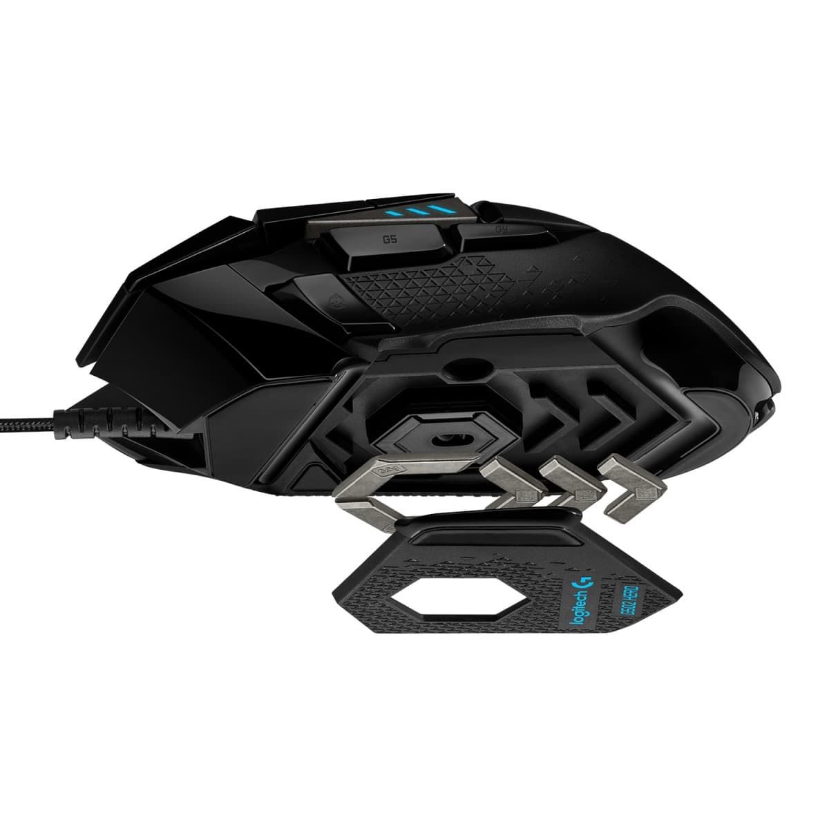 Logitech Gaming Mouse G502 (Hero) - Rato - óptico - 11 botões - com cabo - USB — miniatura 8