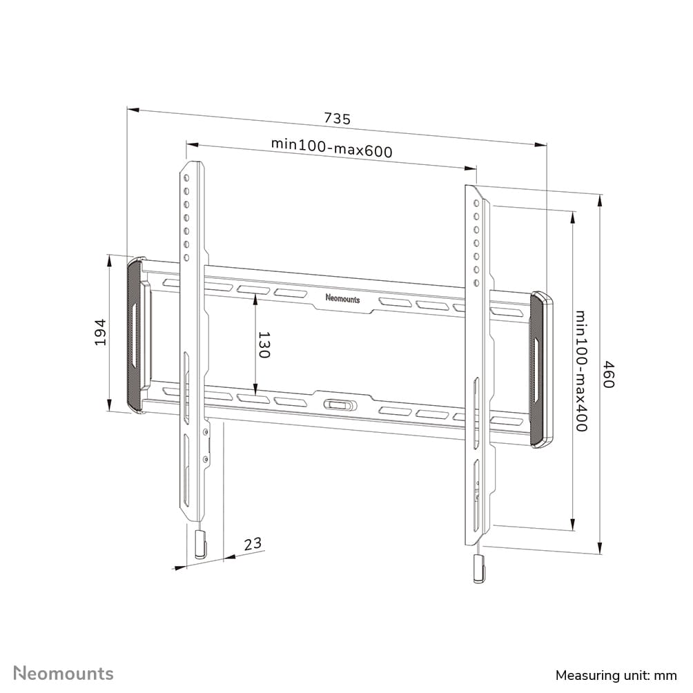 Neomounts WL30-550BL16, miniatura 16