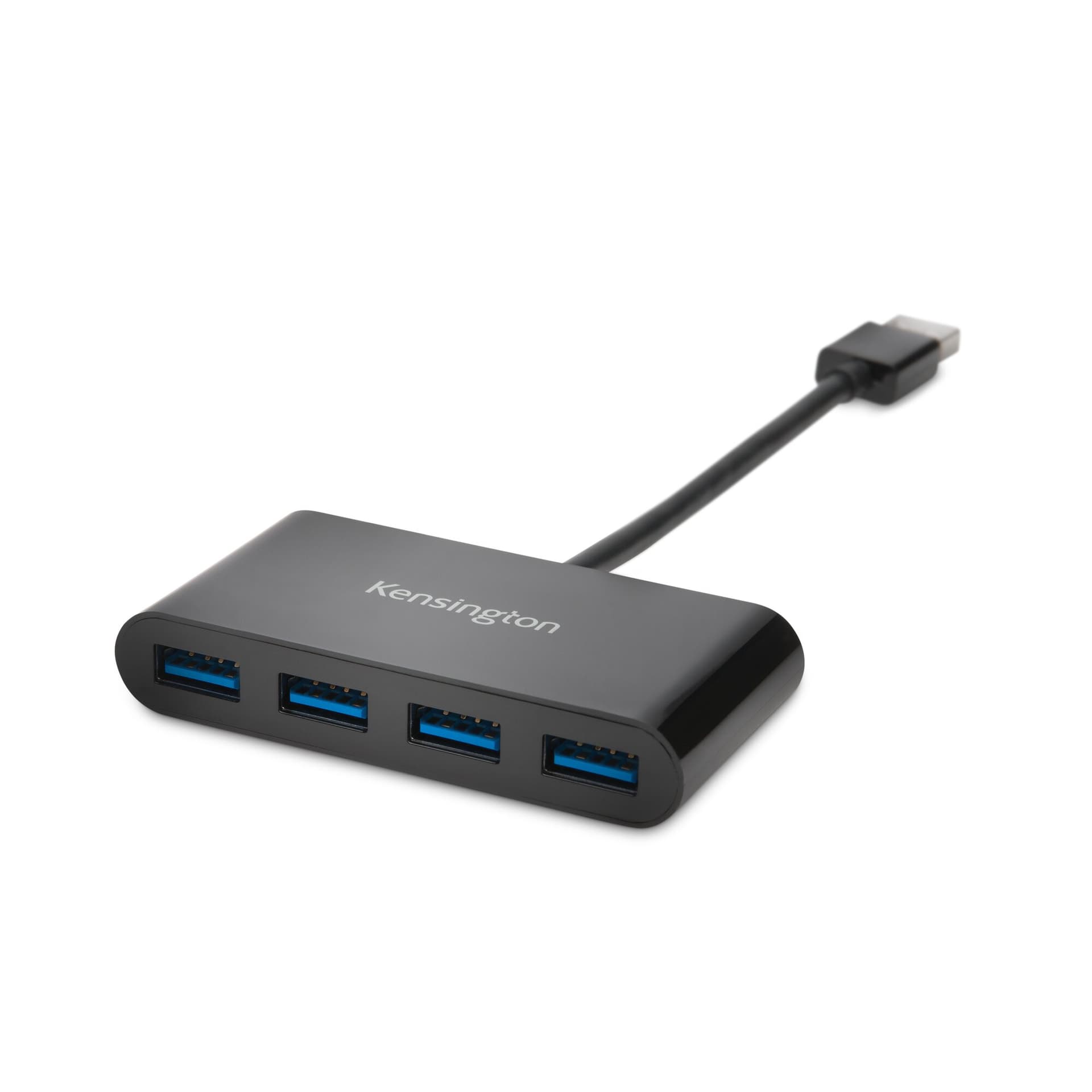 Kensington UH4000 Concentrador USB 3.0 de 4 portas — Preto — miniatura 2