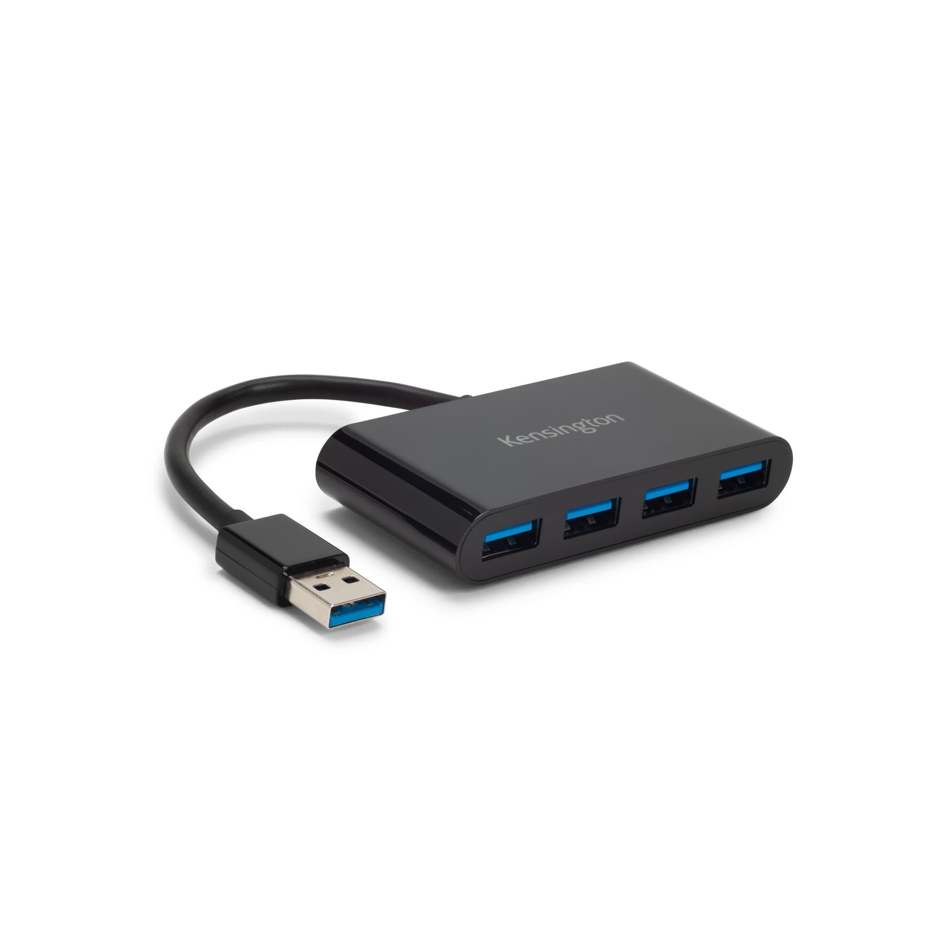 Kensington UH4000 Concentrador USB 3.0 de 4 portas — Preto — miniatura 4