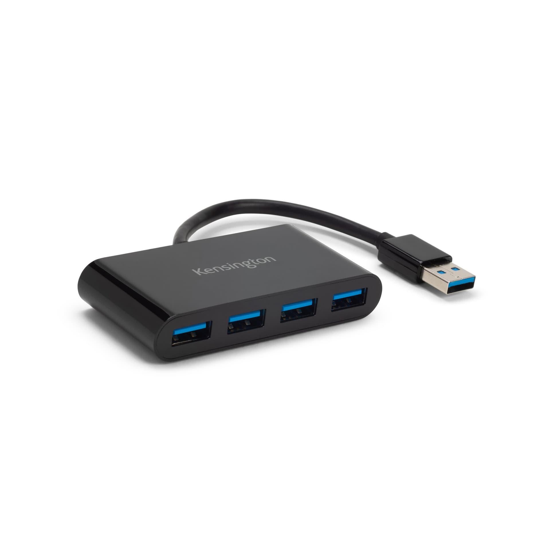 Kensington UH4000 Concentrador USB 3.0 de 4 portas — Preto — miniatura 5