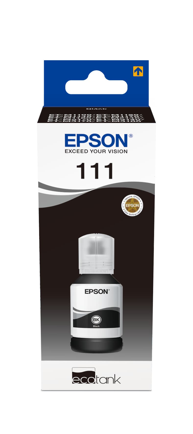 Epson Garrafa de tinta Preto Pigmentado EcoTank 111 — miniatura 1