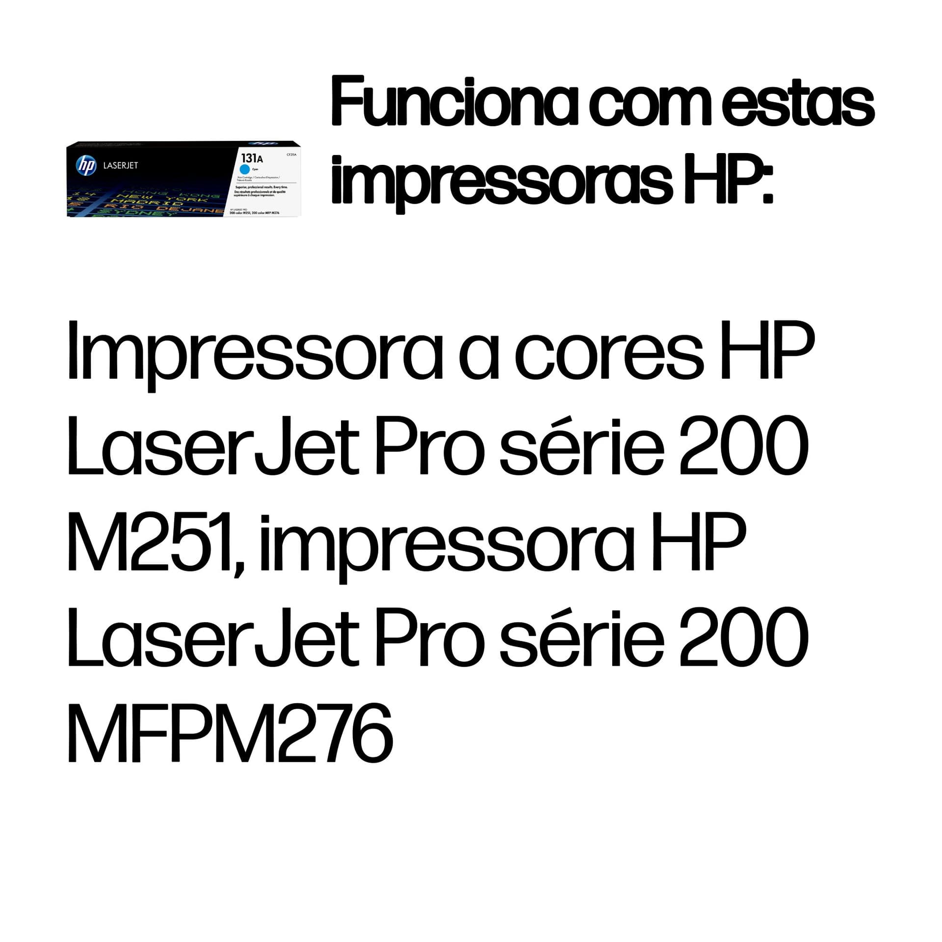 HP Toner LaserJet Original 131A Ciano — miniatura 2