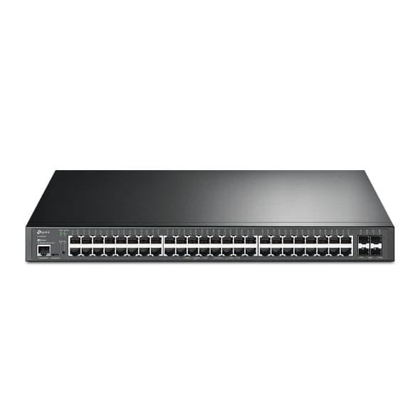 TP-Link SG3452XP (TL-SG3452XP) JetStream™ 48-Port Gigabit and 4-Port 10GE SFP+ L2+ Managed Switch with 48-Port PoE+, miniatura 1