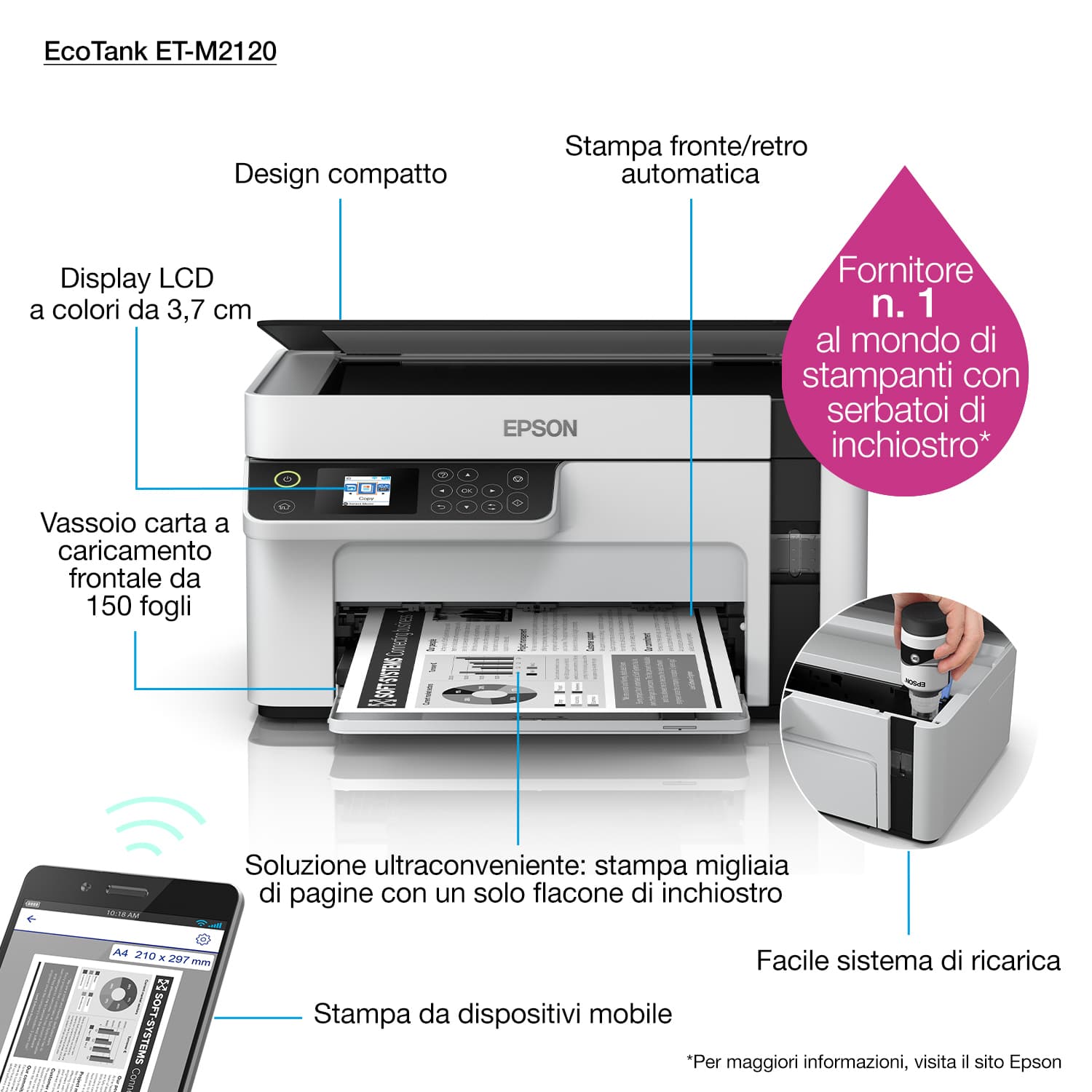Epson EcoTank ET-M2120 — miniatura 45