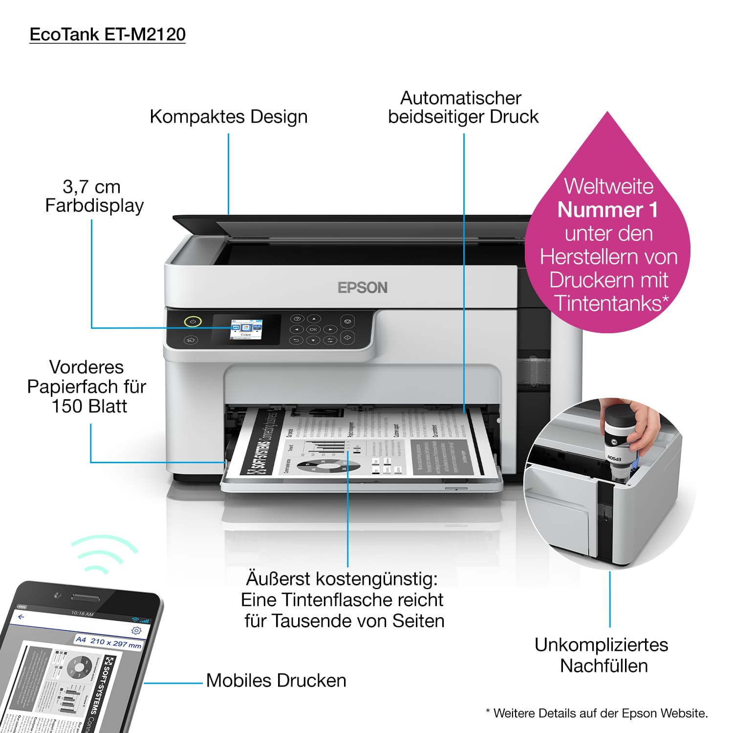 Epson EcoTank ET-M2120 — miniatura 47