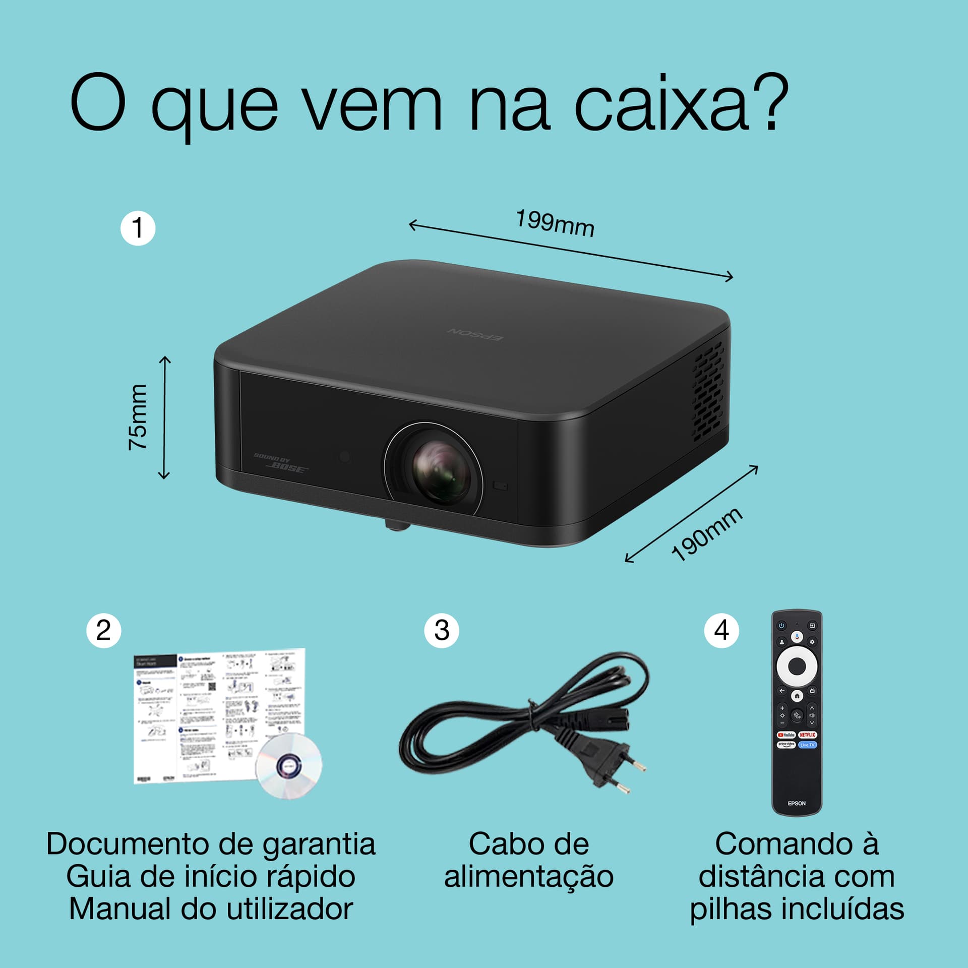 Epson Lifestudio Pop Plus — EF-62B preto metalizado, miniatura 7