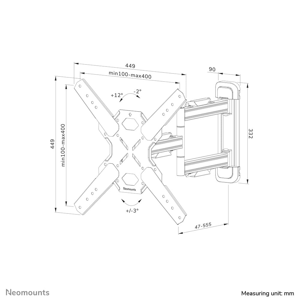 Neomounts WL40S-850BL14, miniatura 20