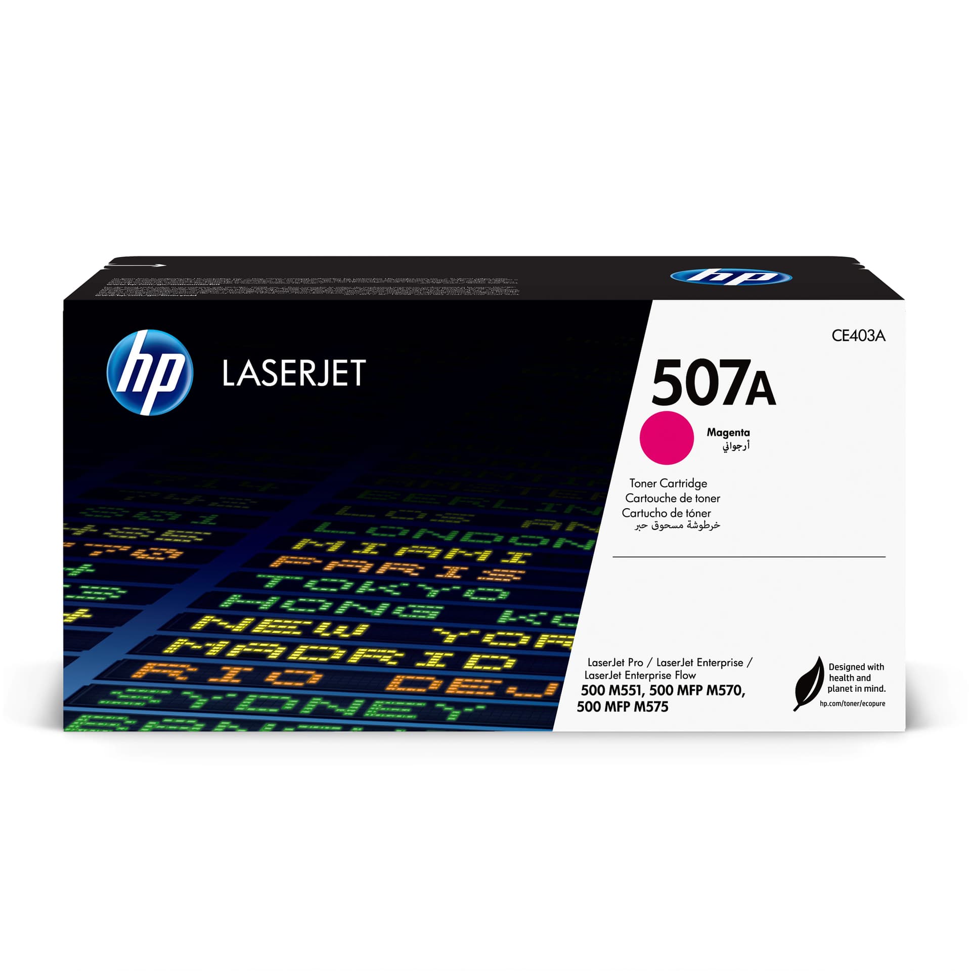 HP Toner LaserJet Original 507A Magenta, miniatura 1