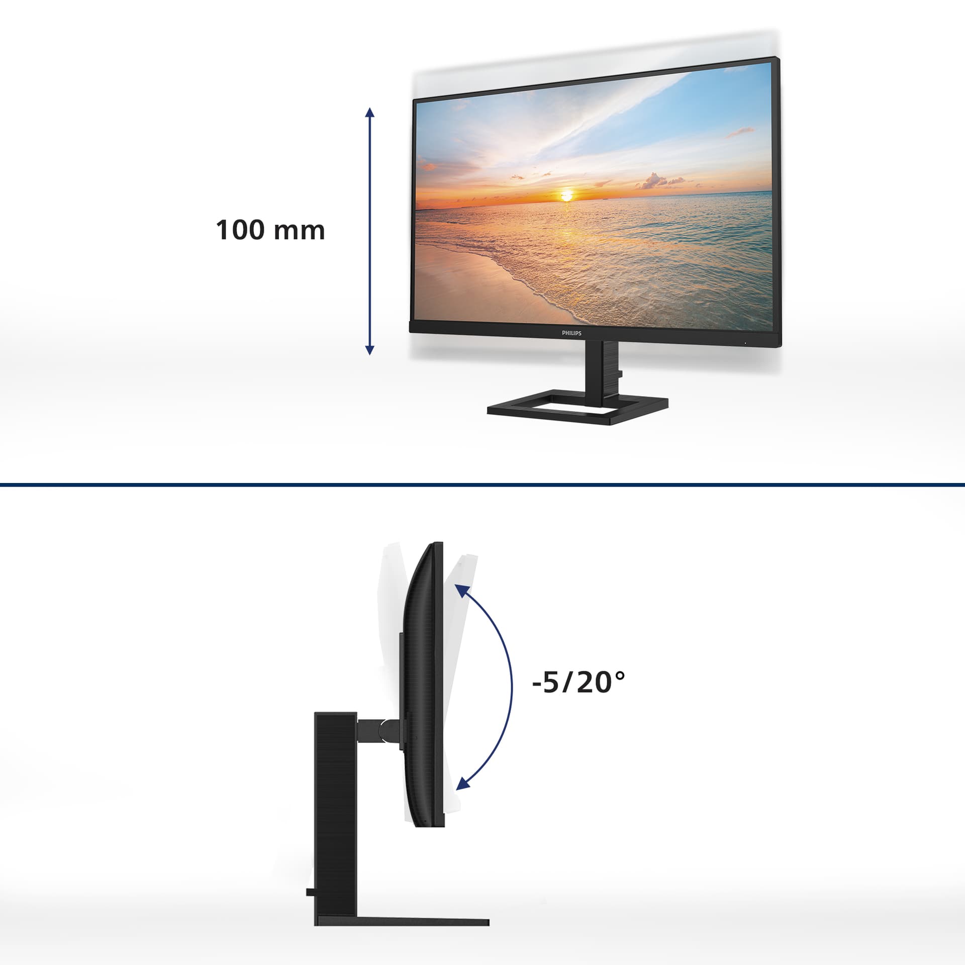 Philips 1000 series 27E1N1900AE/00 — miniatura 3