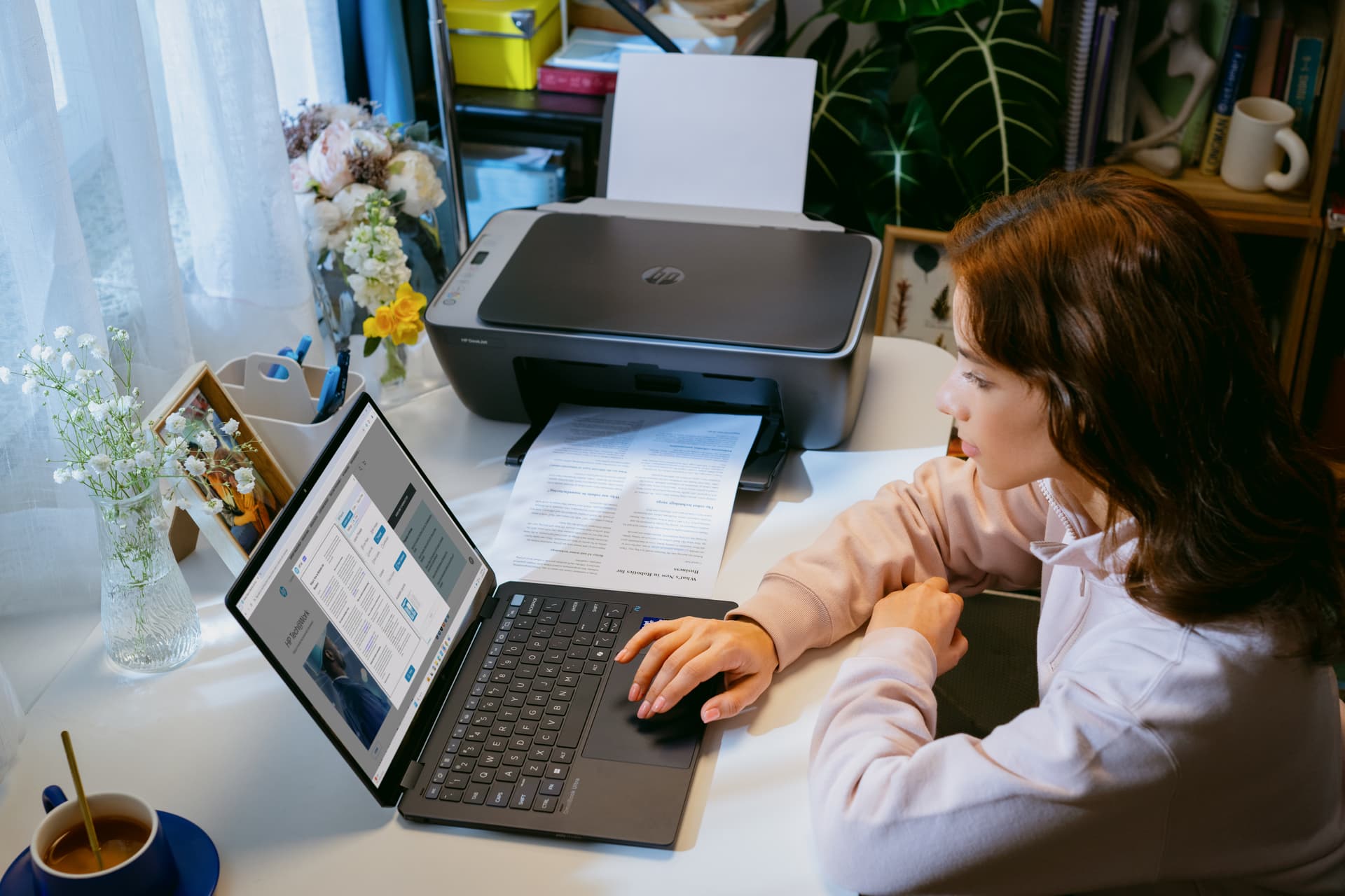 HP DeskJet 2920 Sem fios All-in-One Cor Impressora, Instant Ink — miniatura 15