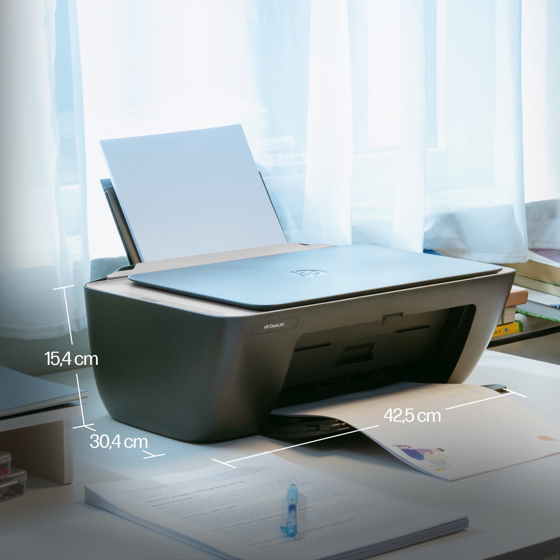 HP DeskJet 2920 Sem fios All-in-One Cor Impressora, Instant Ink — miniatura 5