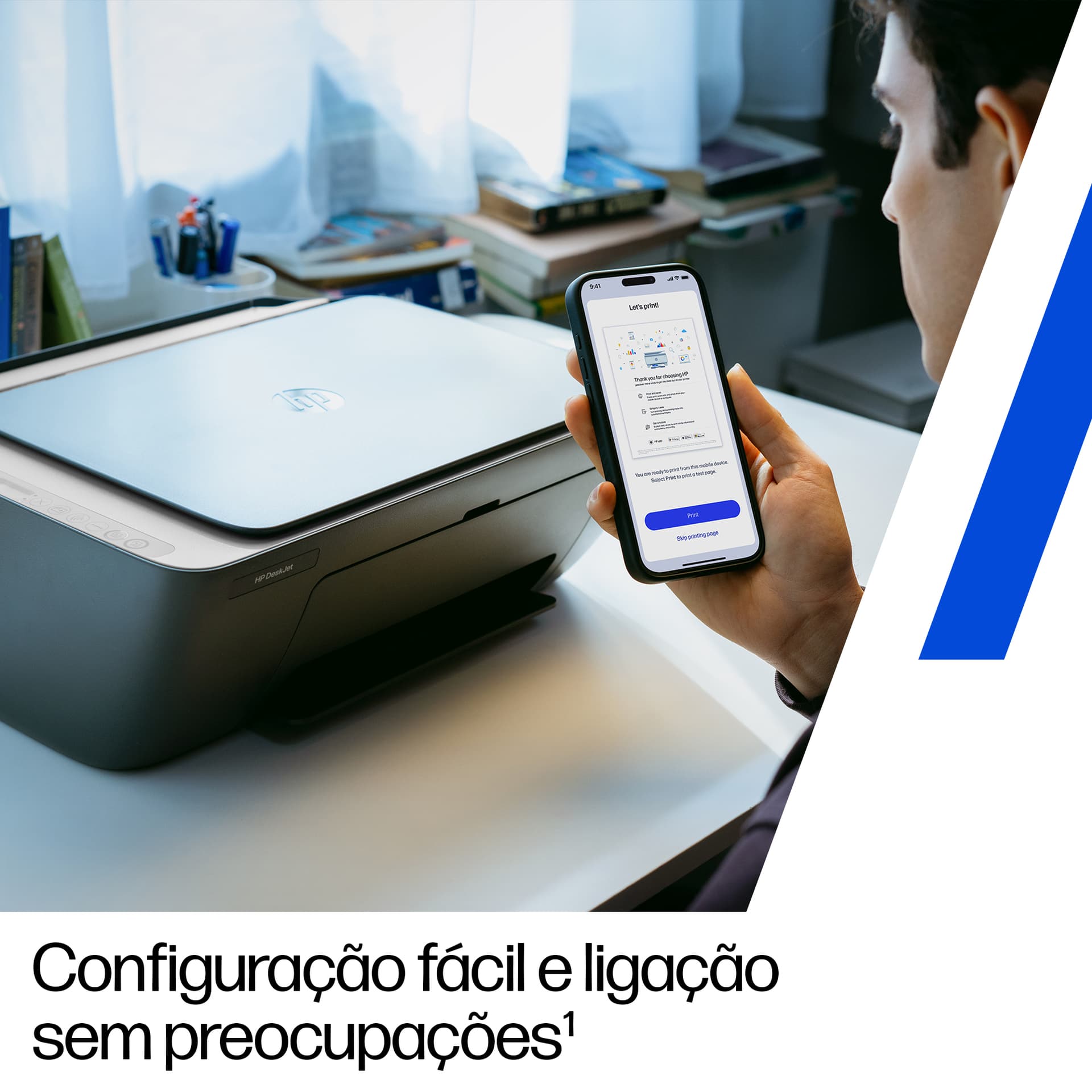 HP DeskJet 2920 Sem fios All-in-One Cor Impressora, Instant Ink — miniatura 7