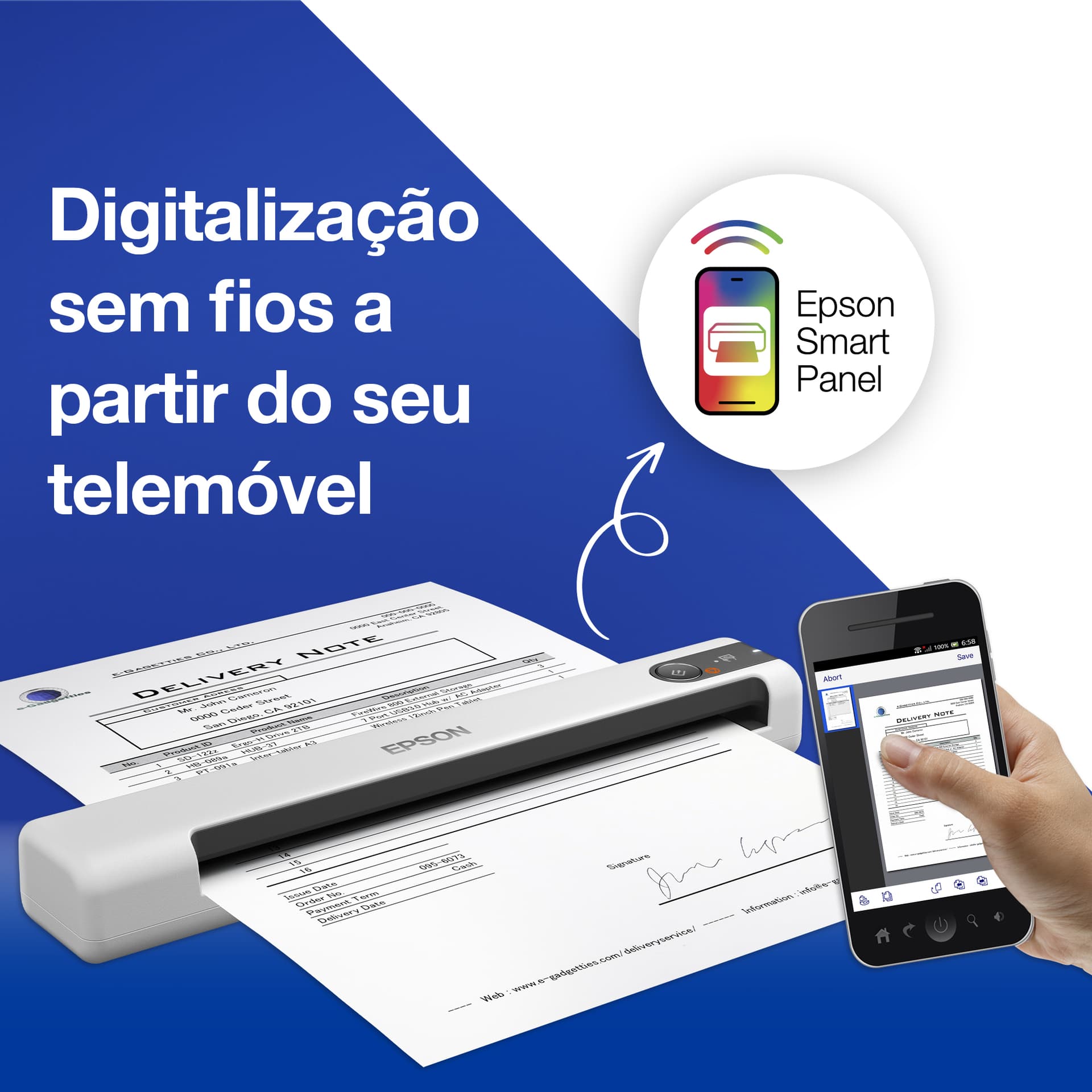 Epson WorkForce DS-80W — miniatura 4