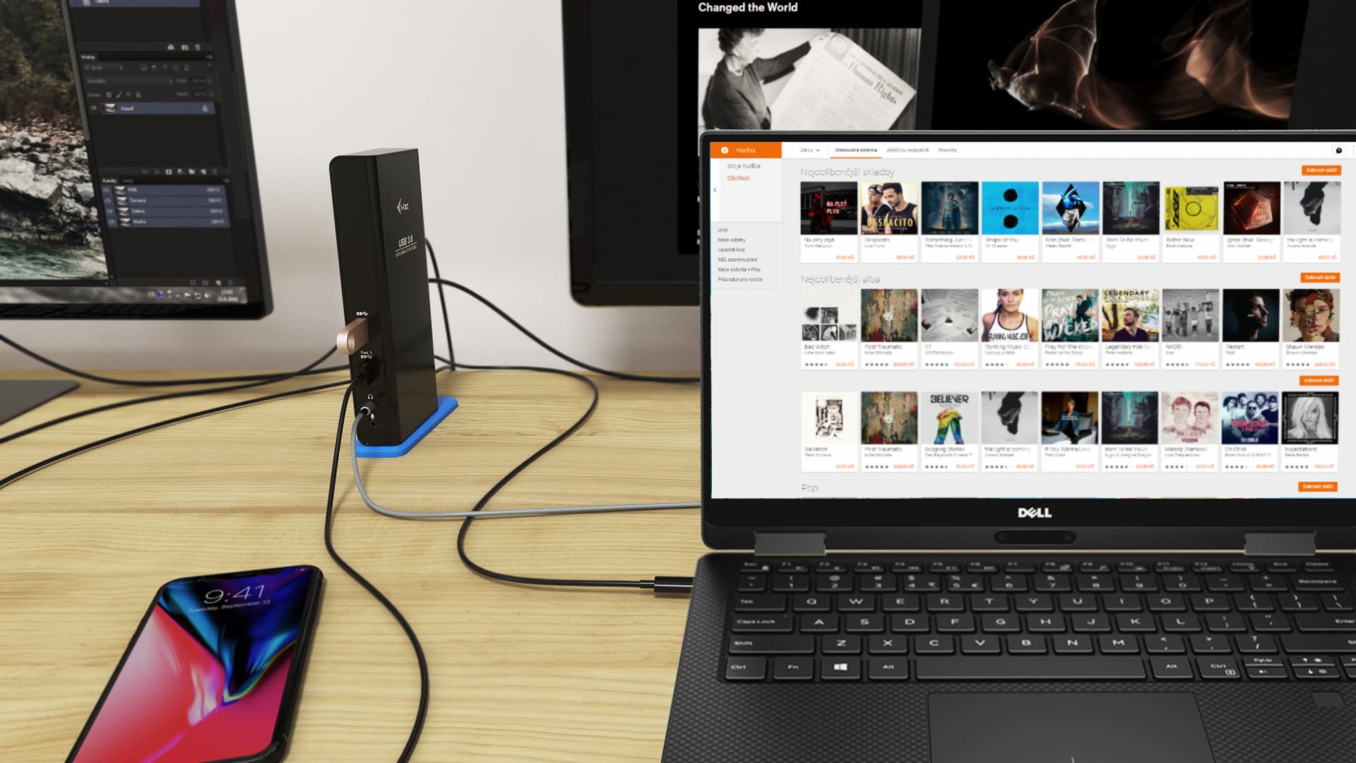 i-tec U3DUALHDMIDOCK, miniatura 7