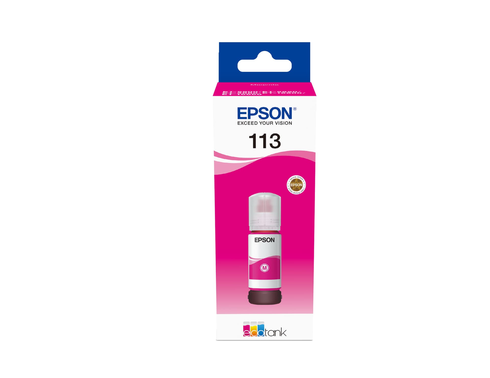 Epson 113 EcoTank Pigment Magenta ink bottle — miniatura 1