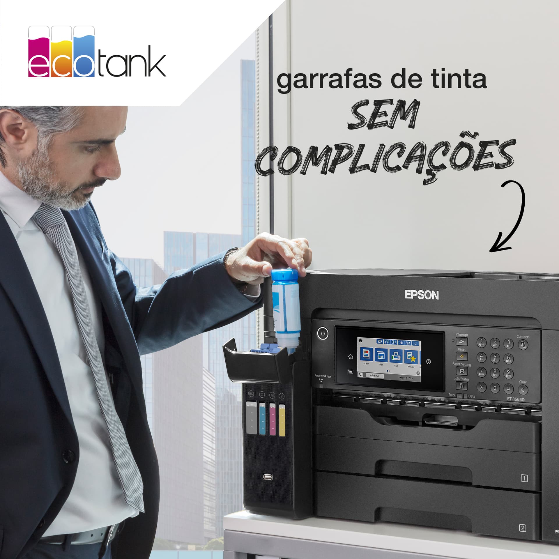 Epson 113 EcoTank Pigment Magenta ink bottle — miniatura 4