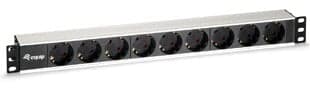 EQUIP REGUA 19" 9 TOMADAS SCHUKO CABO 1.8M — miniatura 1