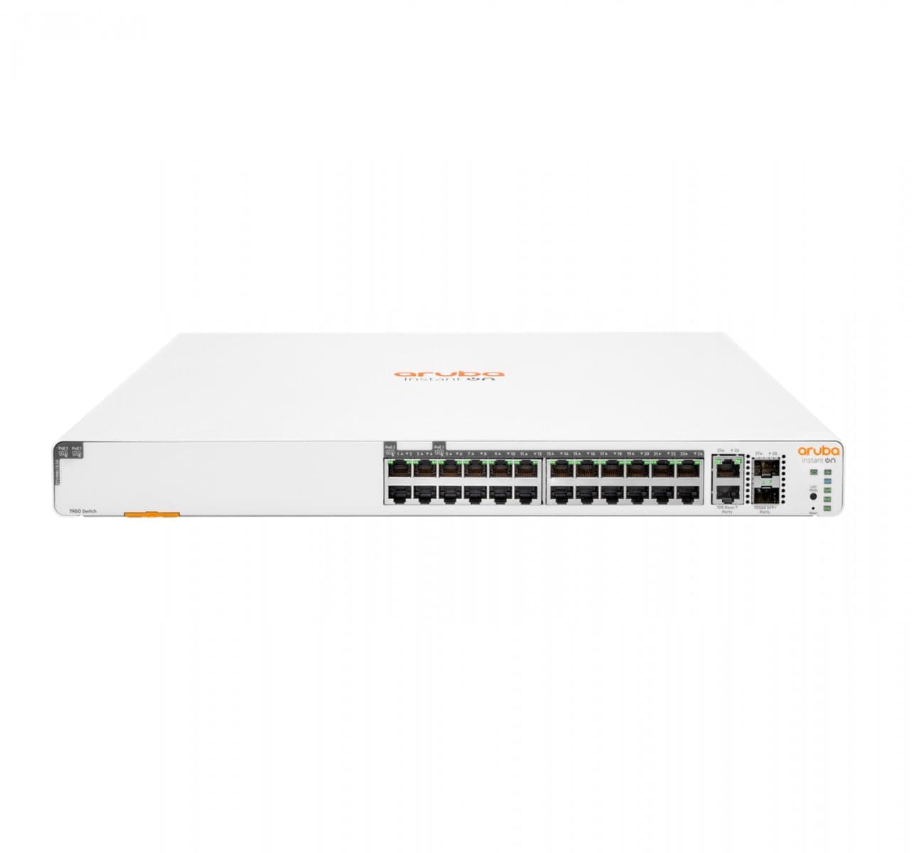 ARUBA SWITCH INSTANT ON 1960 24G 20P CLASS 4 4P CLASS 6 PoE 2XGT 2SFP+ 370W — miniatura 1